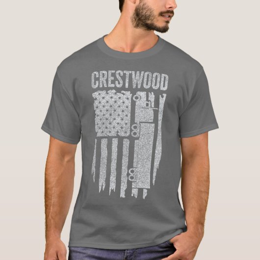 Crestwood Kentucky KY Tourism Semi bleibt am T-Shirt (Vorderseite)