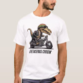 Cretaceous Cruisin' Dinosaurier-T - Shirt (Vorderseite)