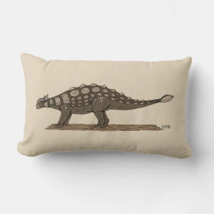 Cretaceus Dinosaurier Ankylosaurus Lendenkissen