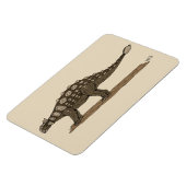 Cretaceus Dinosaurier Ankylosaurus Magnet (Linke Seite)