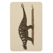 Cretaceus Dinosaurier Ankylosaurus Magnet (Vertikal)