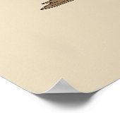 Cretaceus Dinosaurier Ankylosaurus Poster (Ecke)
