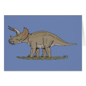 Cretaceus Dinosaurier Triceratops (Vorderseite (Horizontal))
