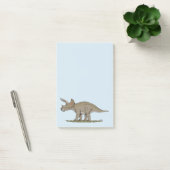Cretaceus Dinosaurier Triceratops Post-it Klebezettel (Büro)