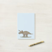 Cretaceus Dinosaurier Triceratops Post-it Klebezettel (Auf Schreibtisch)