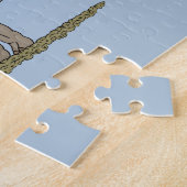 Cretaceus Dinosaurier Triceratops Puzzle (Seite)