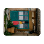 Cretan Girl Mural Magnet (Horizontal)