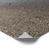 Crete Seascape Rock Print Poster (Ecke)