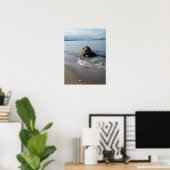 Crete Seascape Rock Print Poster (Heimbüro)