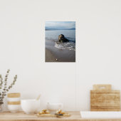 Crete Seascape Rock Print Poster (Küche)