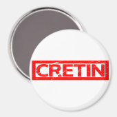Cretin-Briefmarke Magnet (Vorderseite/Rückseite)