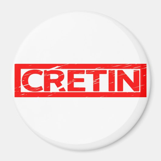 Cretin-Briefmarke Magnet (Vorne)