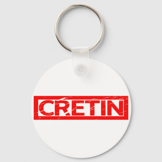 Cretin-Briefmarke Schlüsselanhänger (Vorderseite)