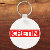 Cretin-Briefmarke Schlüsselanhänger (Vorderseite)
