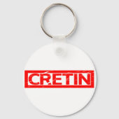Cretin-Briefmarke Schlüsselanhänger (Rückseite)