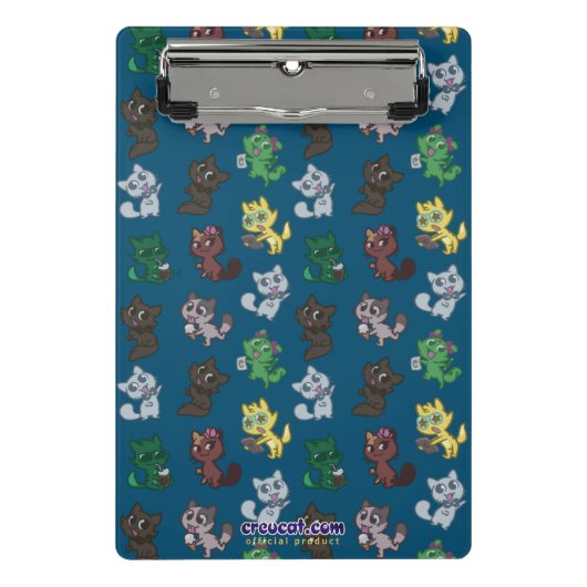 Créu Cats Mini Clipboard Klemmbrett (Vorderseite)