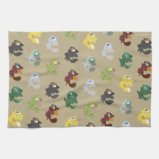 Créu Designer Kitchtuch Geschirrtuch (Horizontal)