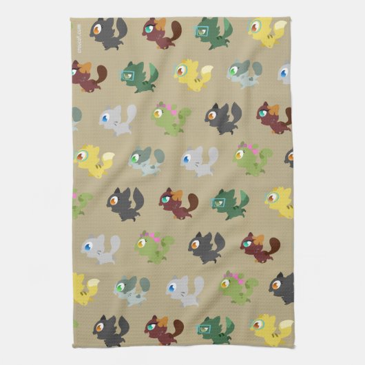 Créu Designer Kitchtuch Geschirrtuch (Vertikal)