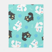 Créu & Petita Cuddle Blanket (Aqua) Fleecedecke (Vorderseite)