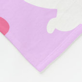 Créu & Petita Cuddle Blanket (pink) Fleecedecke (Ecke)