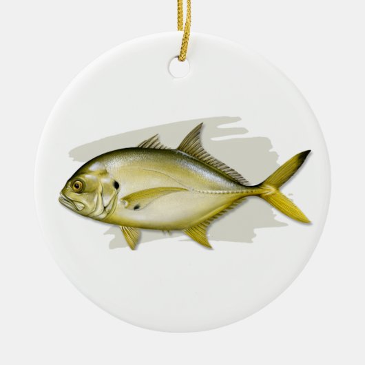 Crevalle Jack Keramik Keramik Ornament (Vorne)
