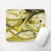 Crevalle Jack Mouse Pad Mousepad (Mit Mouse)