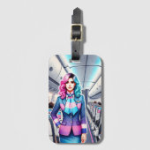 Crew #1 gepäckanhänger (Vorderseite Vertikal)