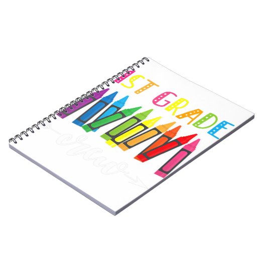 Crew 1. Klasse Lehrer Notizblock (Linke Seite)