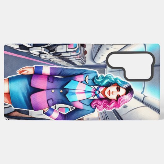 Crew #1 samsung galaxy hülle (Rückseite (Horizontal))