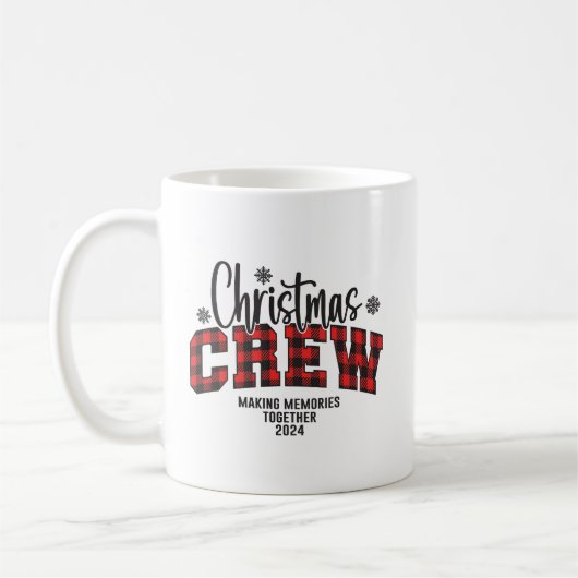 Crew 2024 T - Shirt Kaffeetasse (Links)