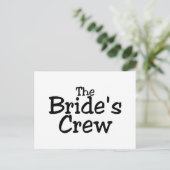 Crew 2 der Briden Postkarte (Stehend Vorderseite)