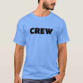 CREW 2-seitig Unisex T - Shirt der Männer (Vorderseite)