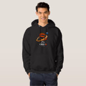 Crew 5 Crew Dragon Luft- und Raumfahrttechnik F Hoodie (Vorne ganz)