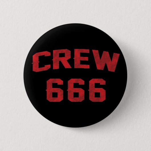Crew 666 button (Vorderseite)