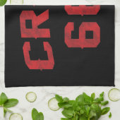 Crew 666 geschirrtuch (Gefaltet)