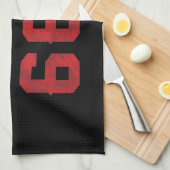 Crew 666 geschirrtuch (Viertel Falte)