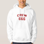 Crew 666 hoodie (Vorderseite)