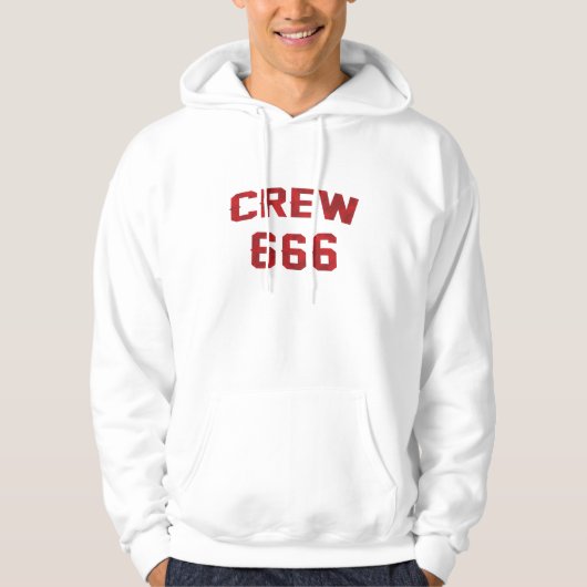 Crew 666 hoodie (Vorderseite)