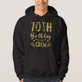 Crew 70 Party Crew Group Friends BDa Hoodie (Vorderseite)