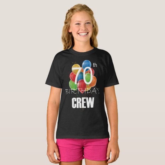 Crew 70 Party Crew Group Girl T-Shirt (Vorne ganz)