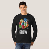 Crew 70 Party Crew Gruppe Männer LS T-Shirt (Vorne ganz)