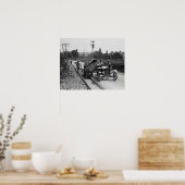 Crew am Arbeitsplatz, 1925 Poster (Küche)