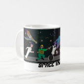 Crew auf dem Lauf Kaffeetasse (Vorderseite Links)