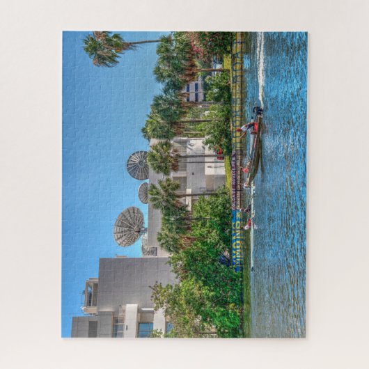 Crew auf der Wasserstraße Puzzle (Vertikal)