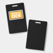 Crew Ausweis (Vorder- & Rückseite)