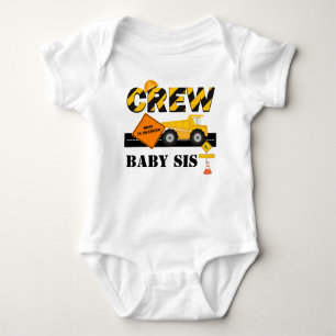 Crew Baby-Sis Bodysuit Maßgeschneiderte Aufnahme Baby Strampler