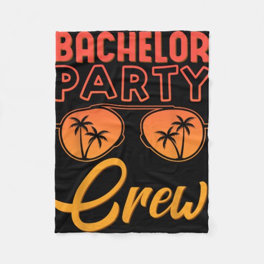 Crew Bachelor Fleecedecke (Vorderseite)
