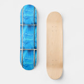 CREW BLAUE CITY SKATEBOARD (Vorderseite)