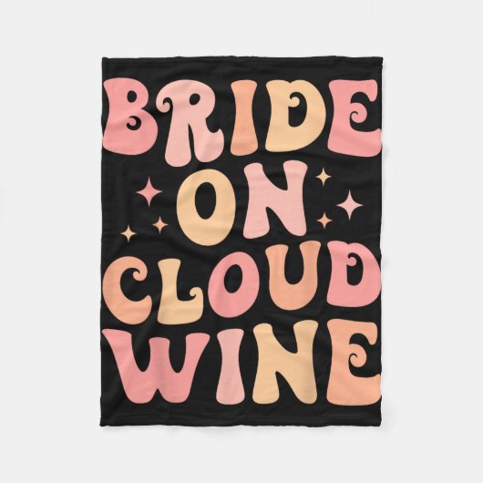 Crew Bridge on Wine Cloud Bach Junggeselinnen-Absc Fleecedecke (Vorderseite)