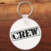 Crew Briefmarke Schlüsselanhänger (Vorderseite)
